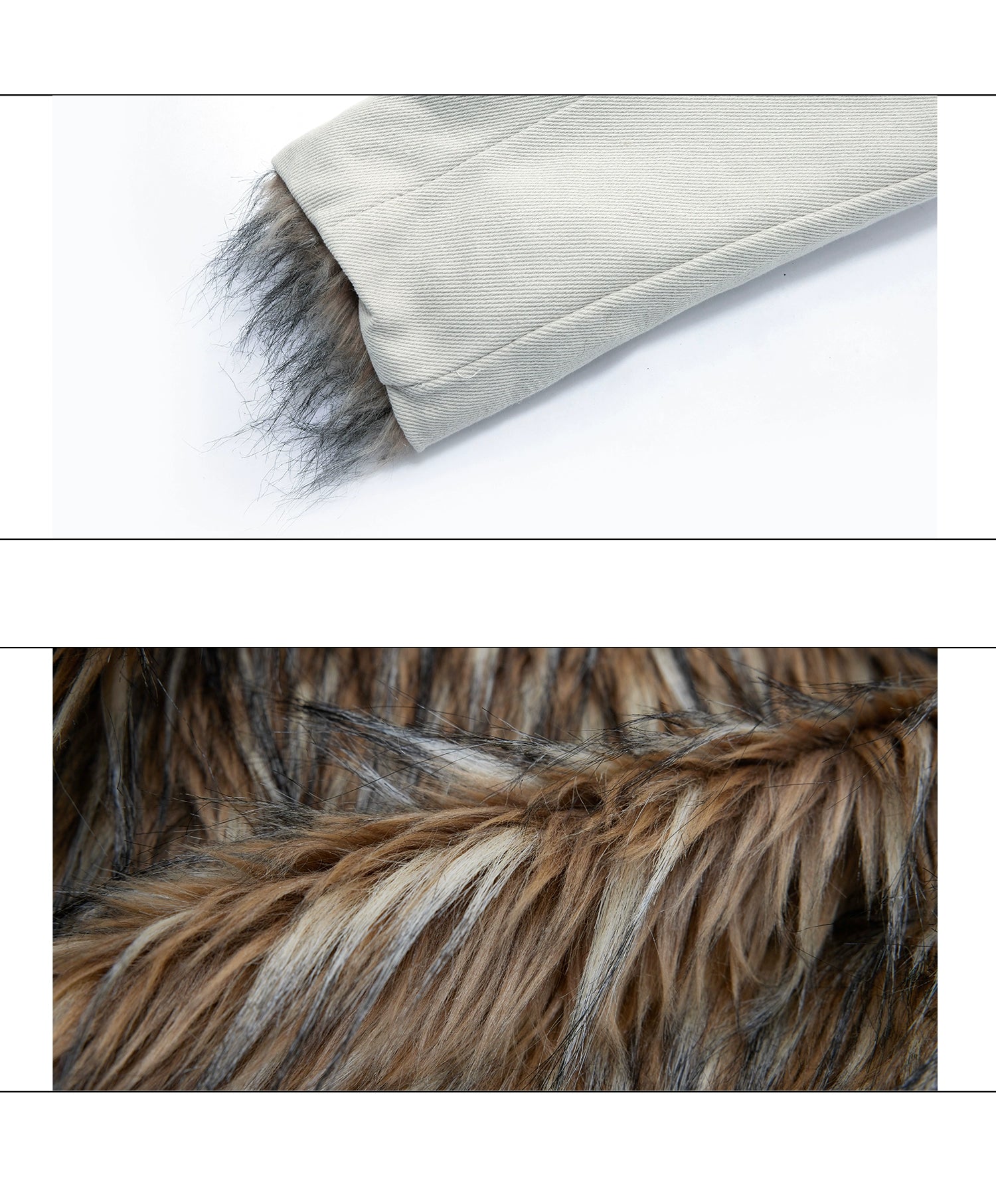 Blizzard Crest Faux Fur Jacket