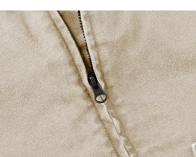 Two-Tone Quarry Collar Work Jacket