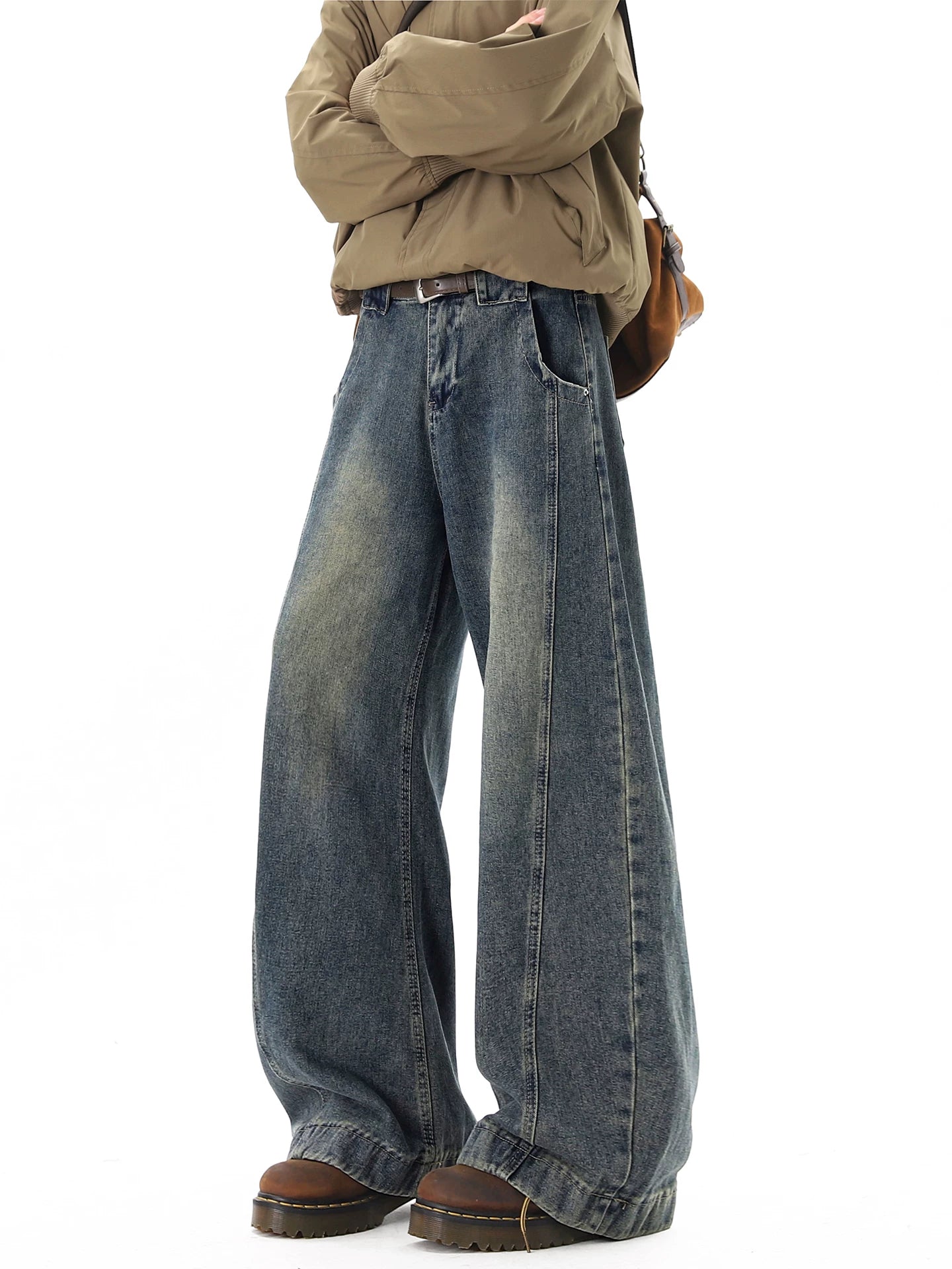 Timberline Deep Indigo Ultra-Wide Jeans