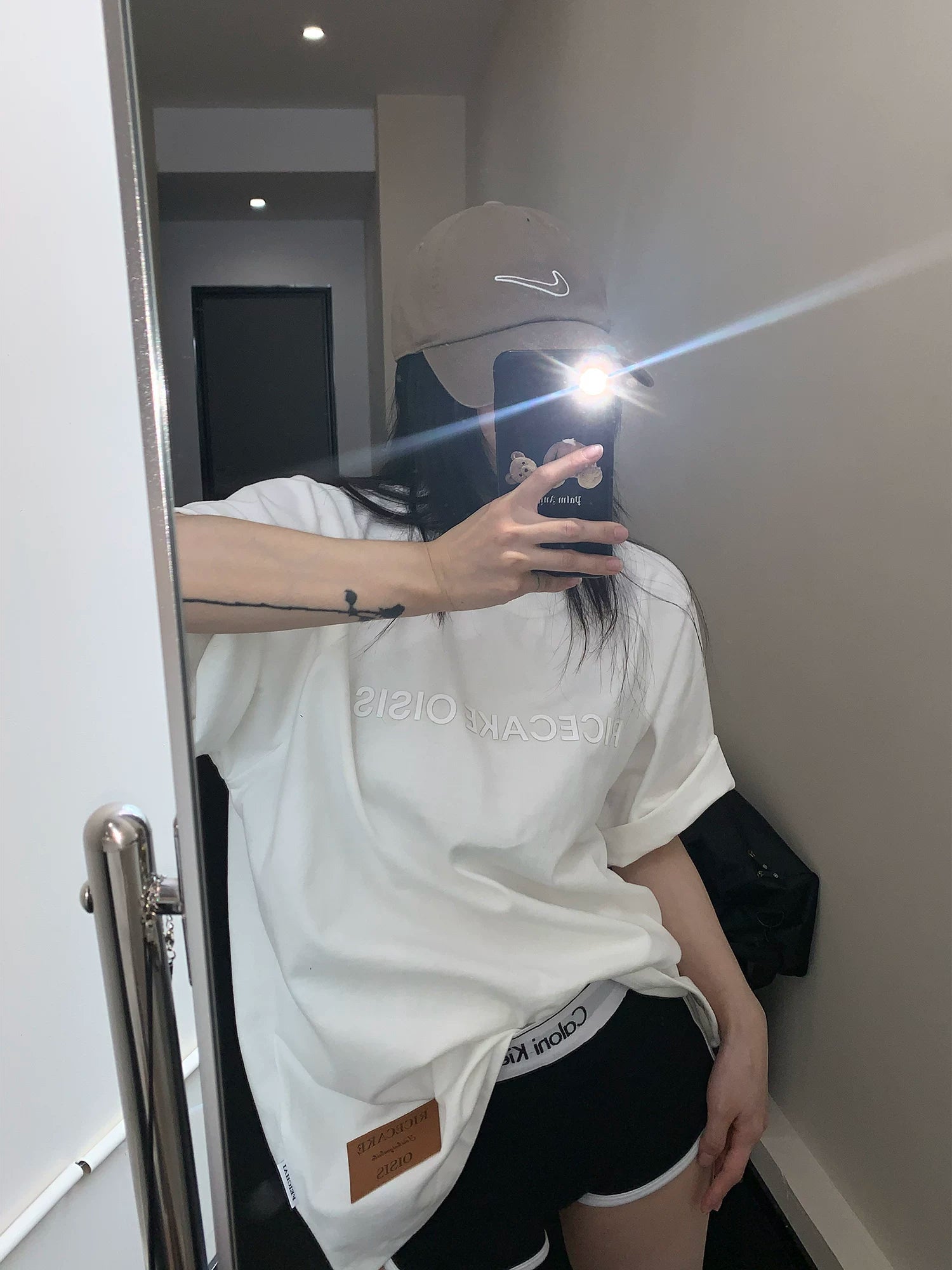 Frosted Logo Heather Tee