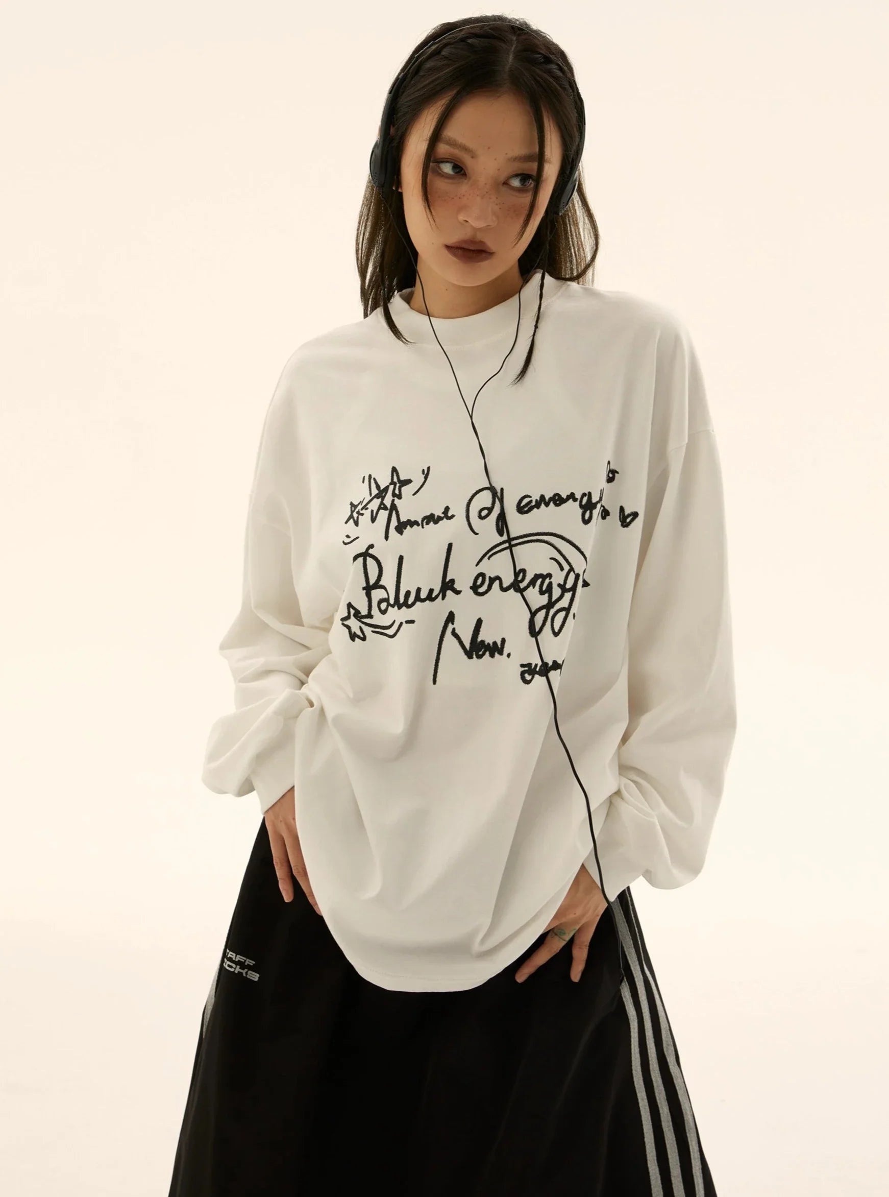 Scribble Script Sweater