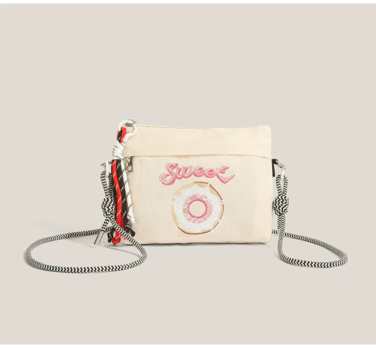 Sweet Sprinkle Donut Rope Crossbody