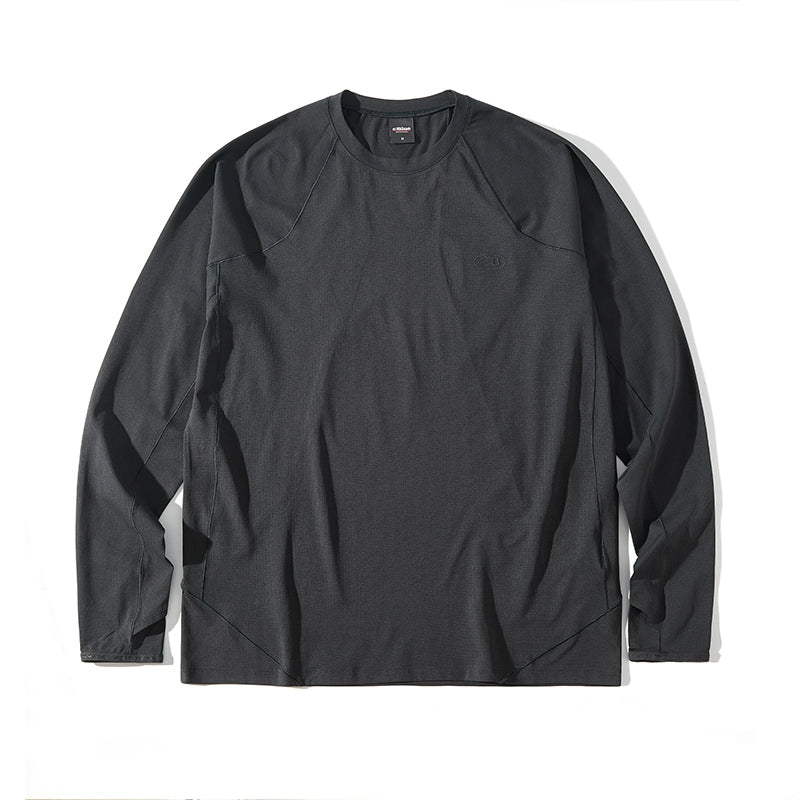 Textured Crewneck Performance Sweatshirt
