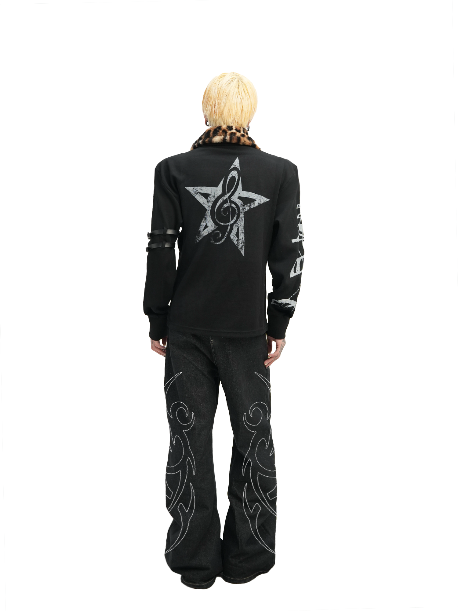 Leopard Anthem Treble Star Longsleeve