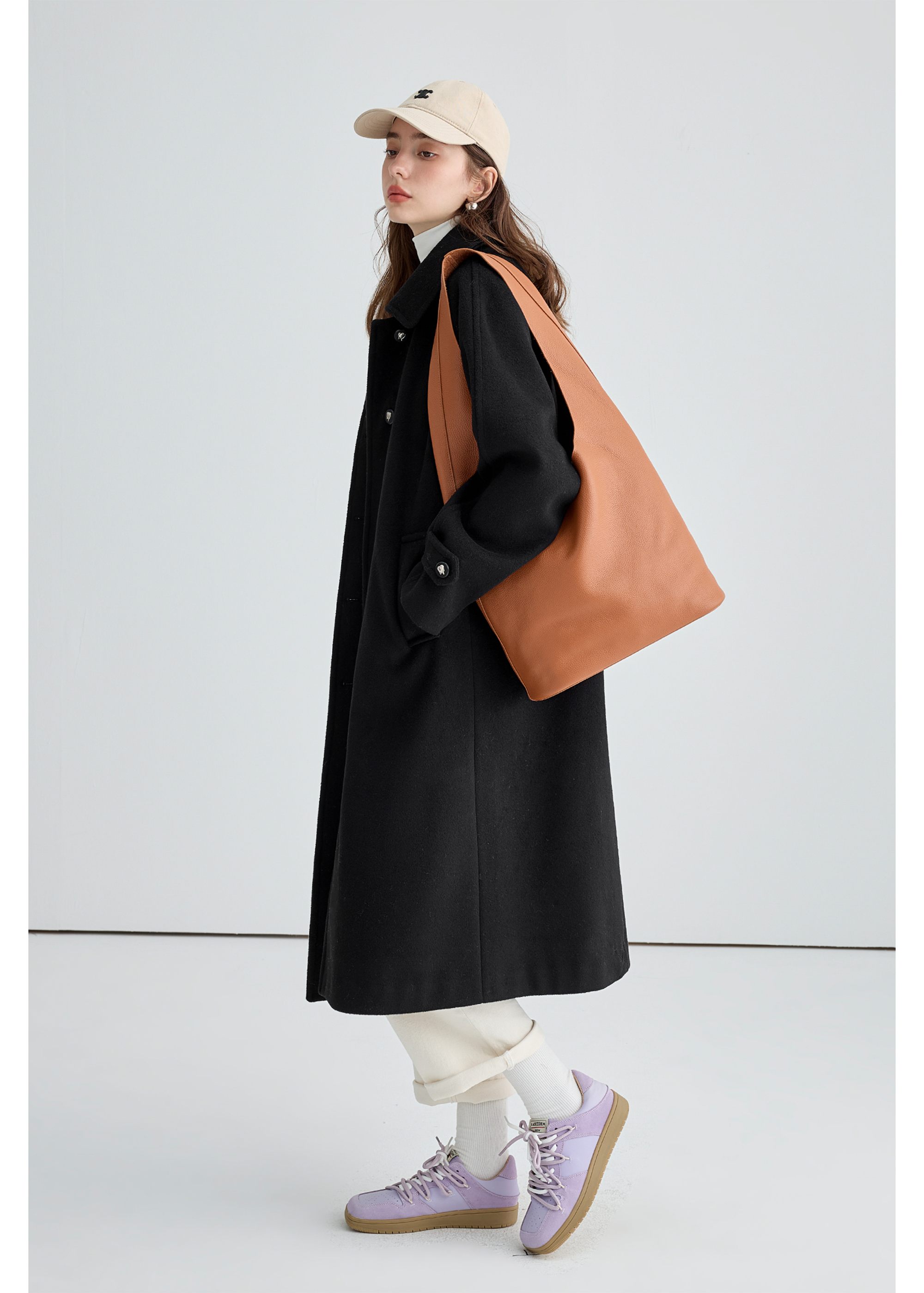 Winter Woolen Down Coat - chiclara