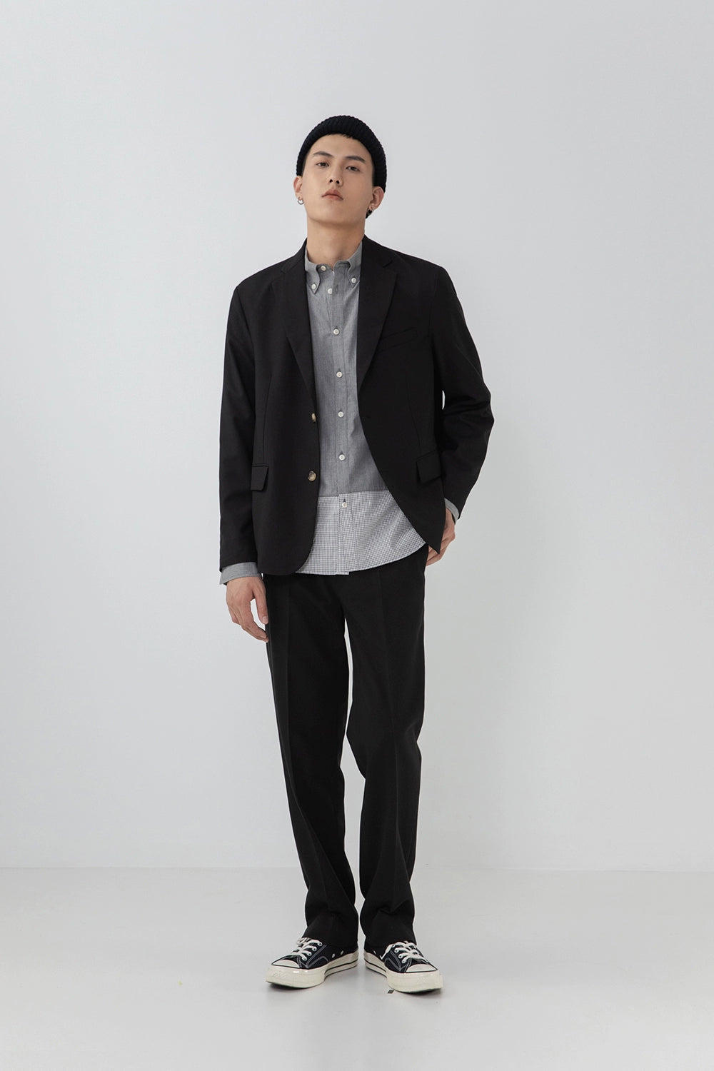 Split Hem Straight Pants