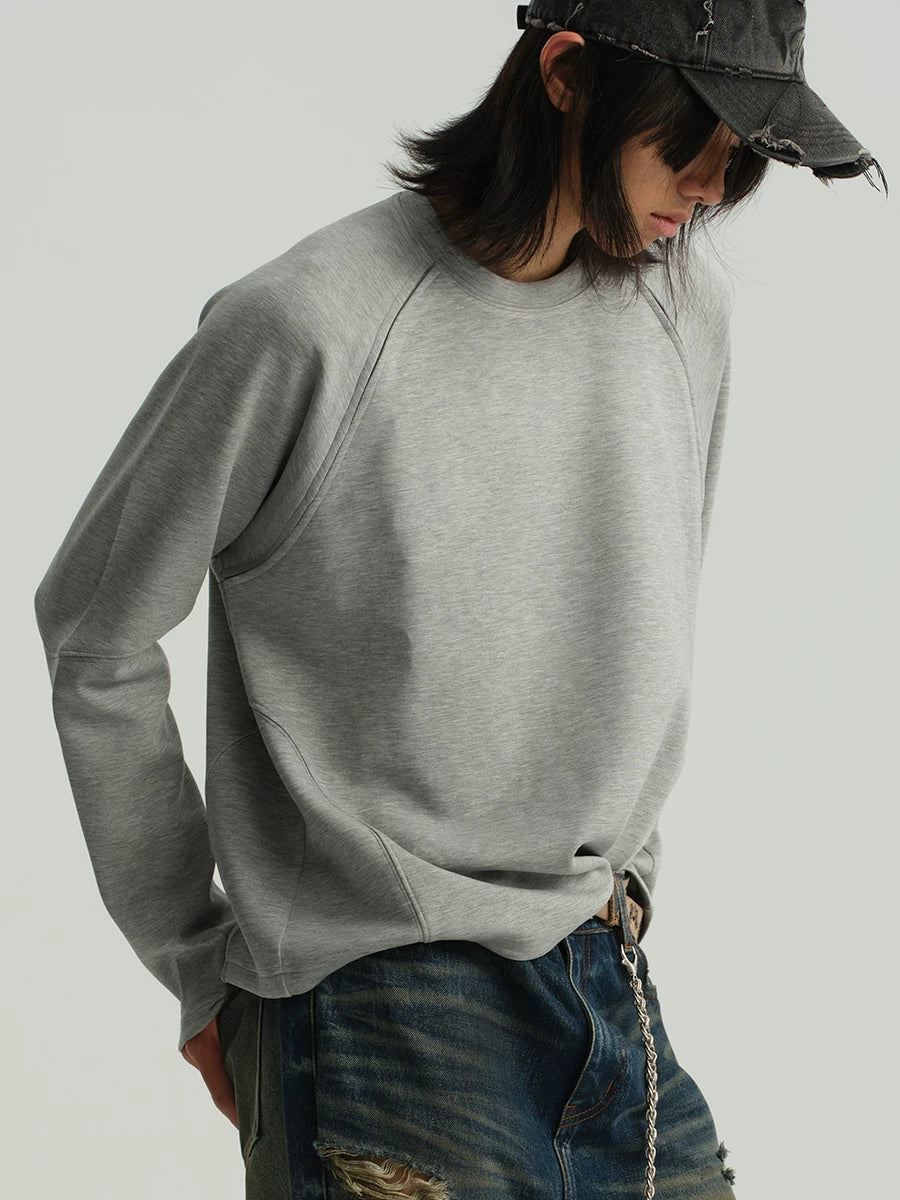Panelled Crewneck Sweatshirt