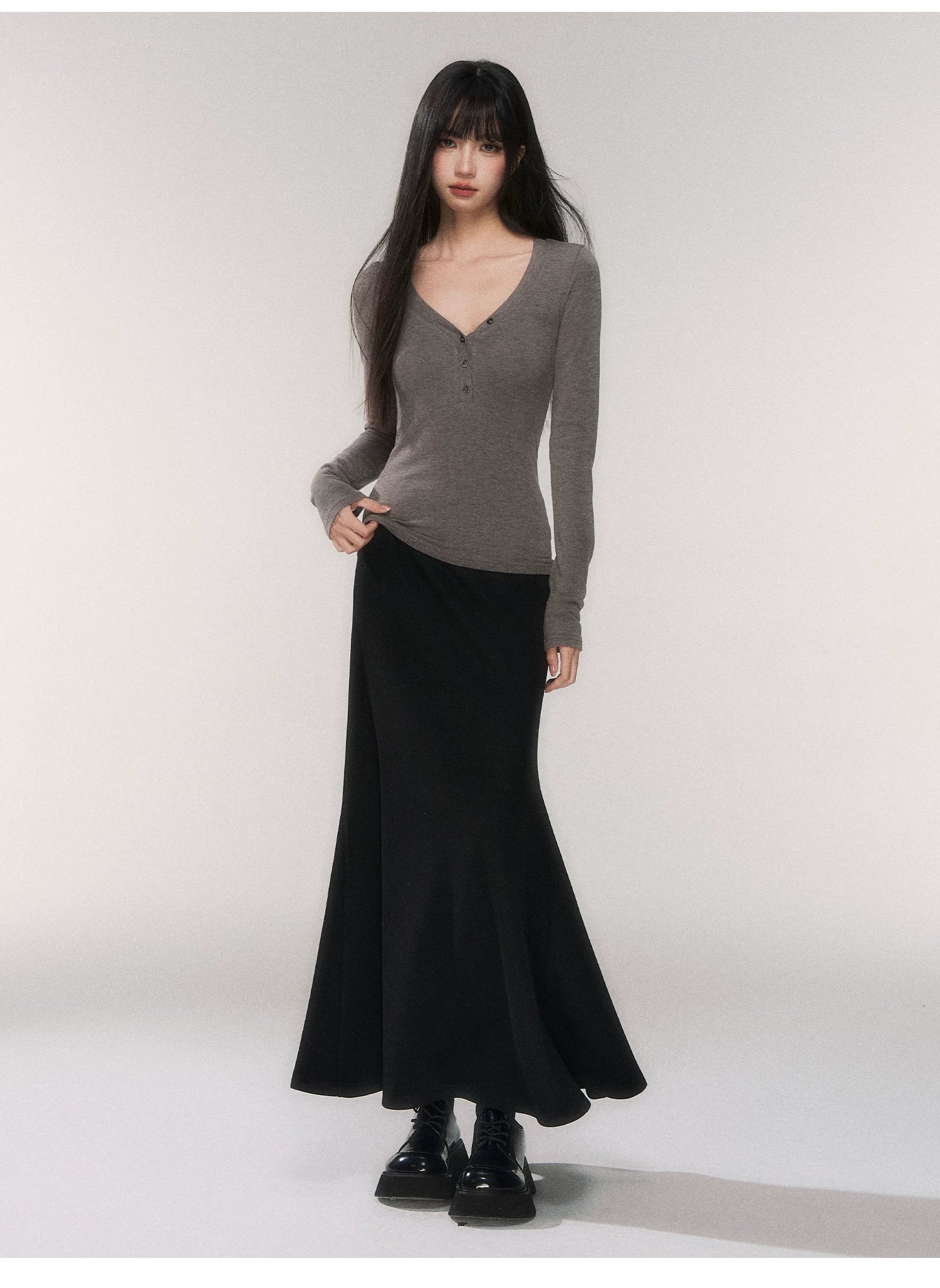 Aura Knit Maxi Skirt