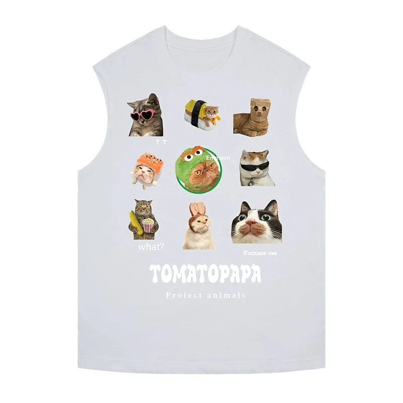 Cat Meme Tank Top