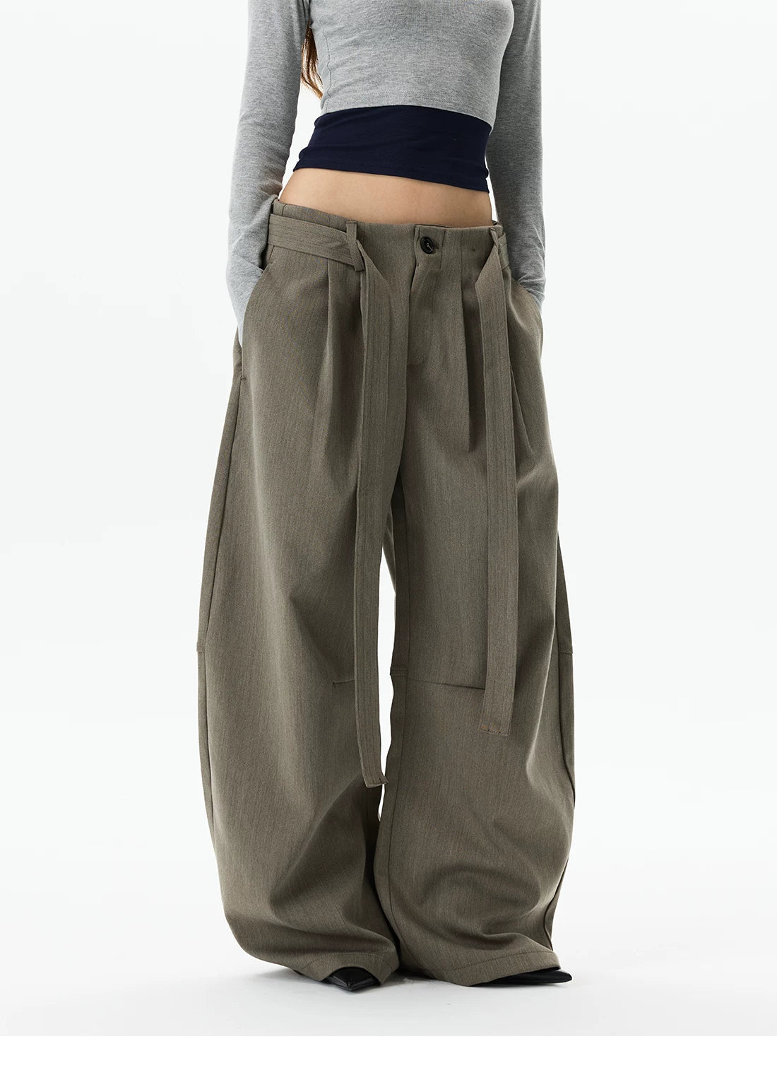 Drift Drape Balloon Trousers