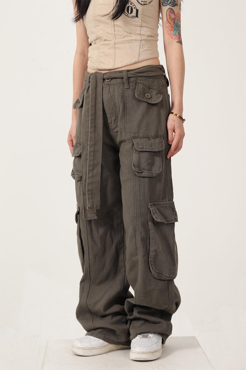 Cargo Pants in Yuppie Style - chiclara