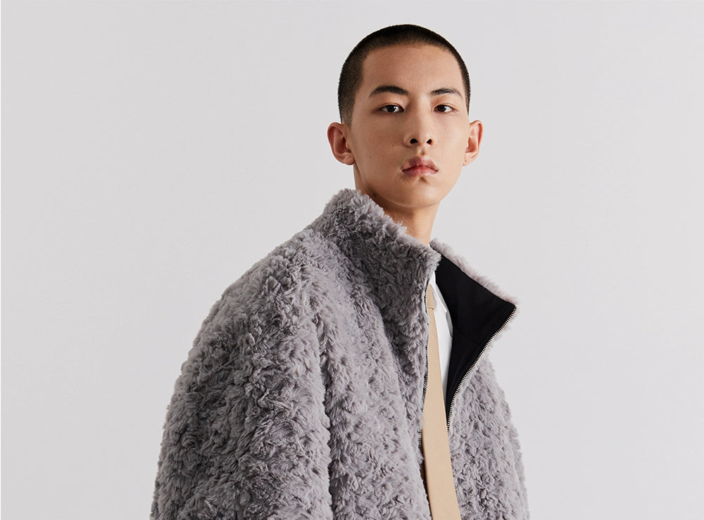 FrostFlip Reversible Sherpa Bomber