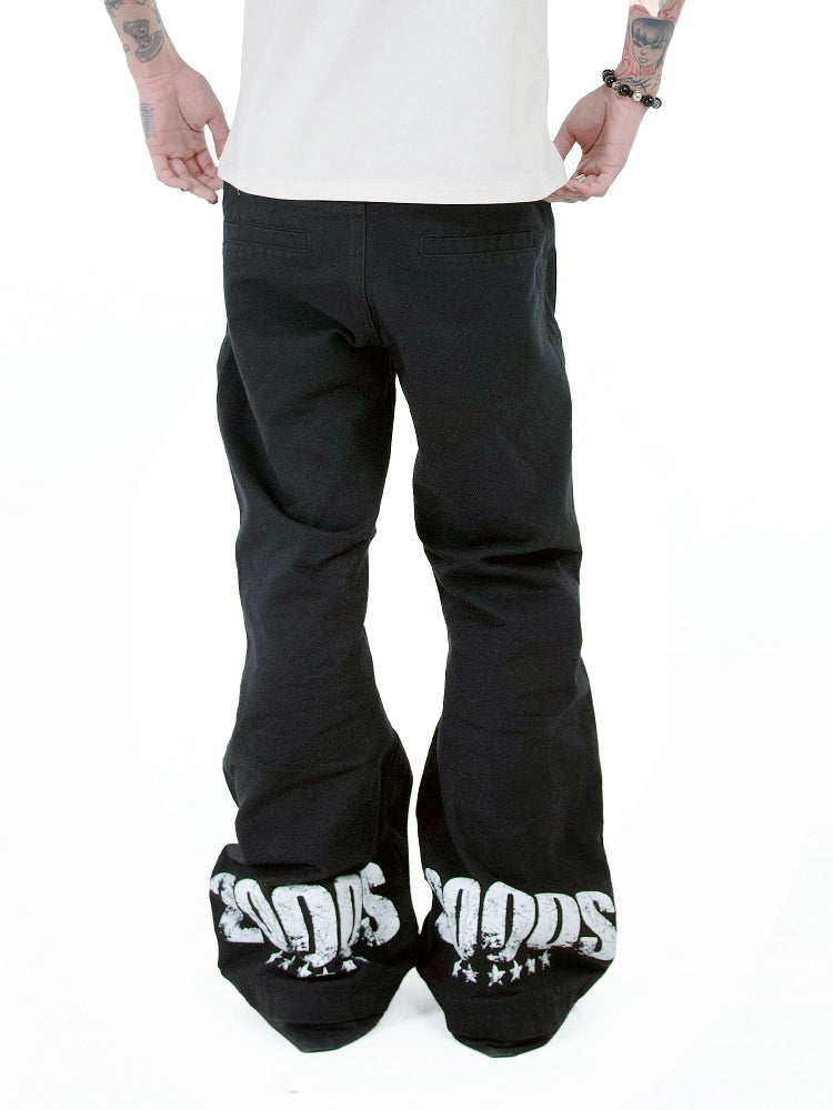 Millennium Glyph 2000s Flare Jeans