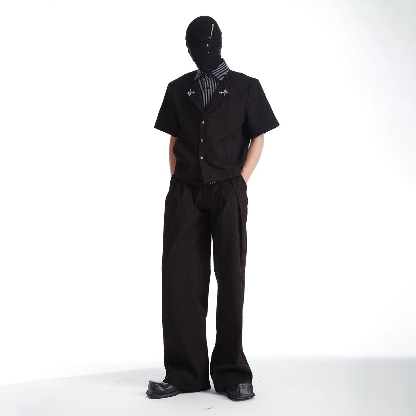 Noir Regent Layered Shirt