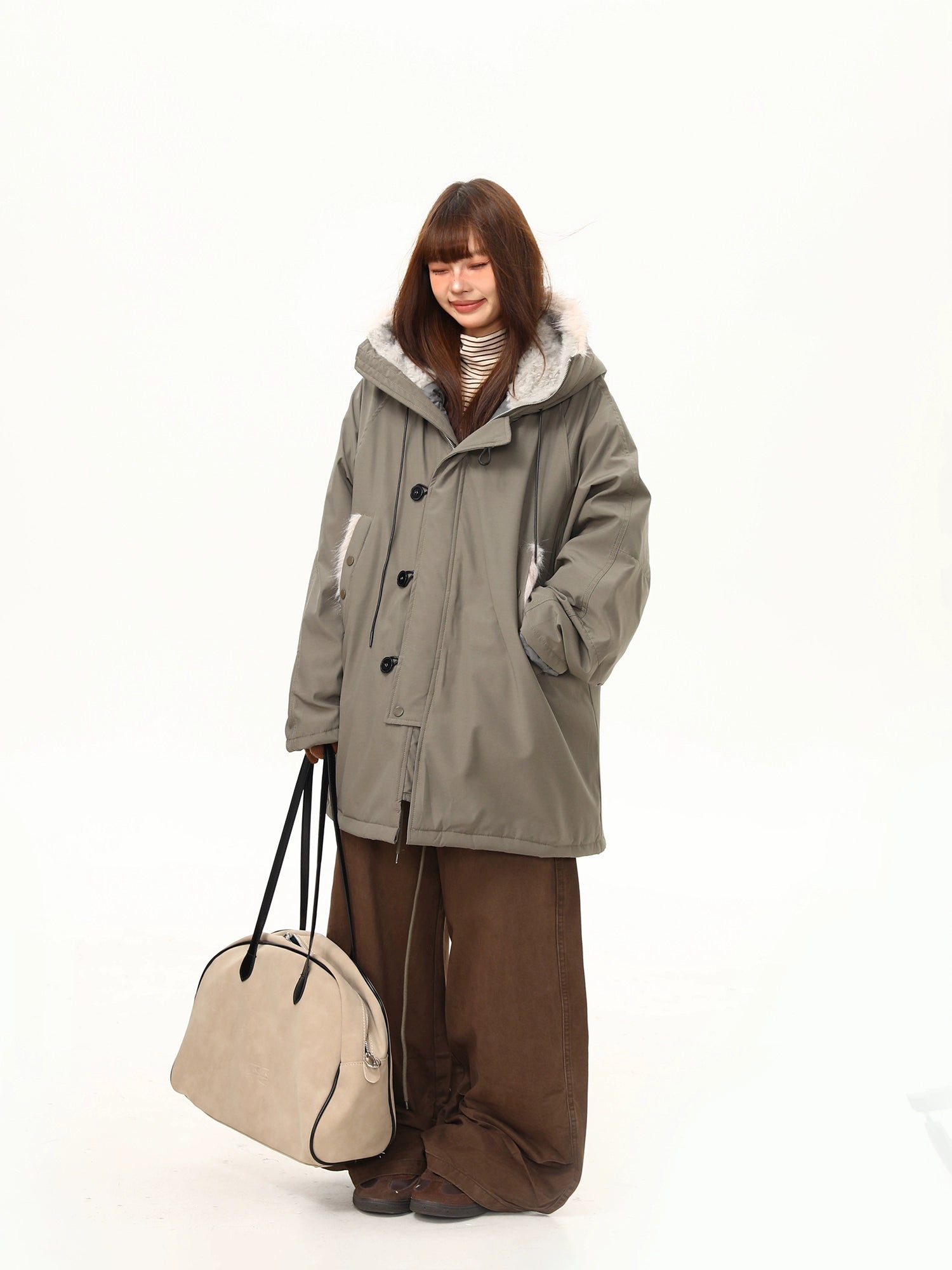 Frosted Sage Snuggle Parka