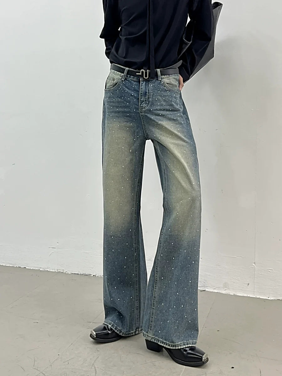 Stardust Noir Wide Leg Jeans