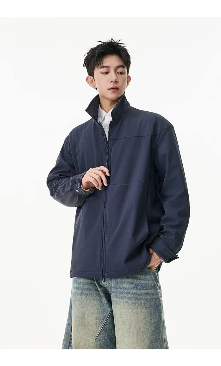 Field Minimal Zip Shirt Jacket