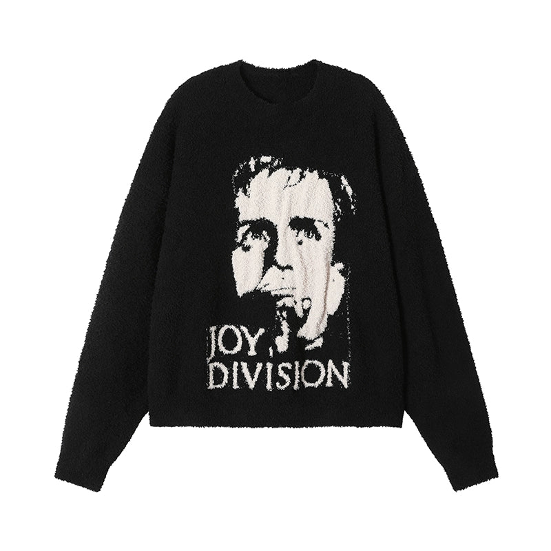 Joy Division Graphic Knit Sweater