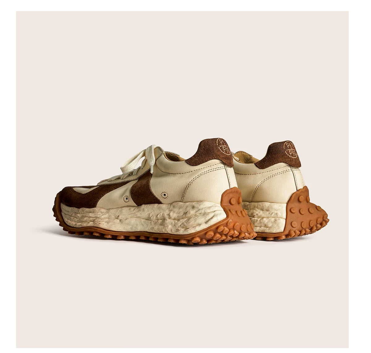 Retro Trail Leather Sneakers