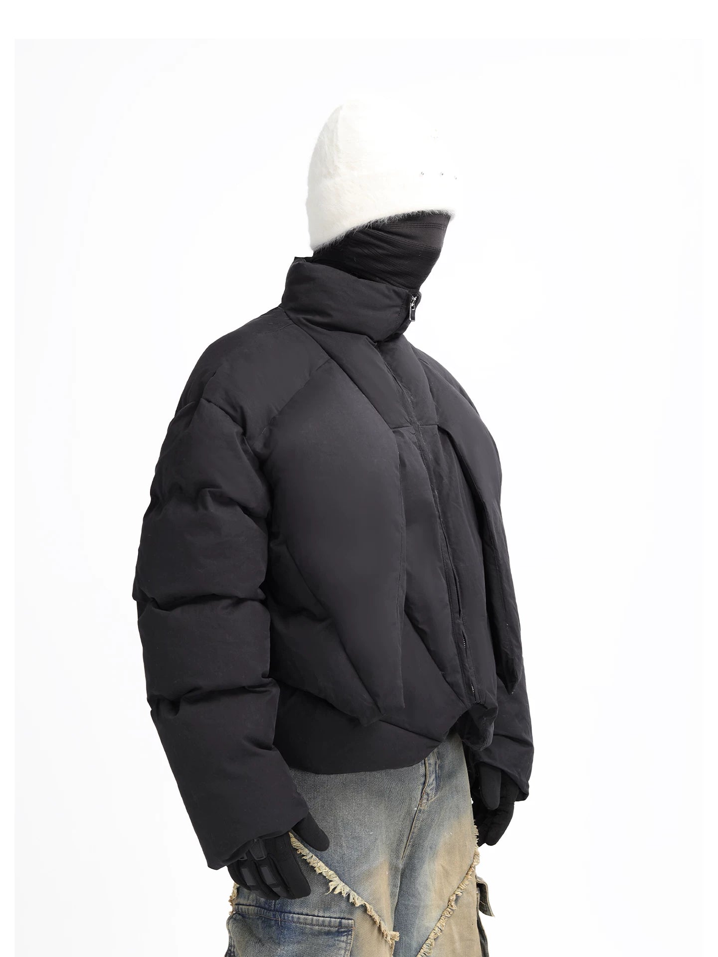 Nebula Shell Sculpted Puffer Jacket