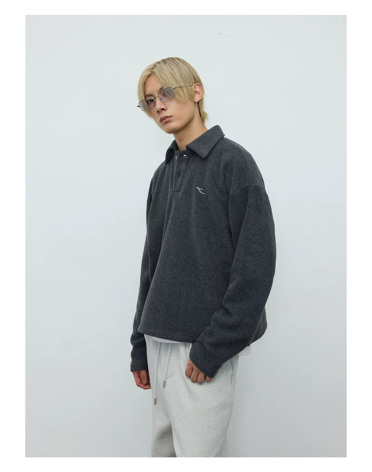 Marlow Long-Sleeve Knit Polo