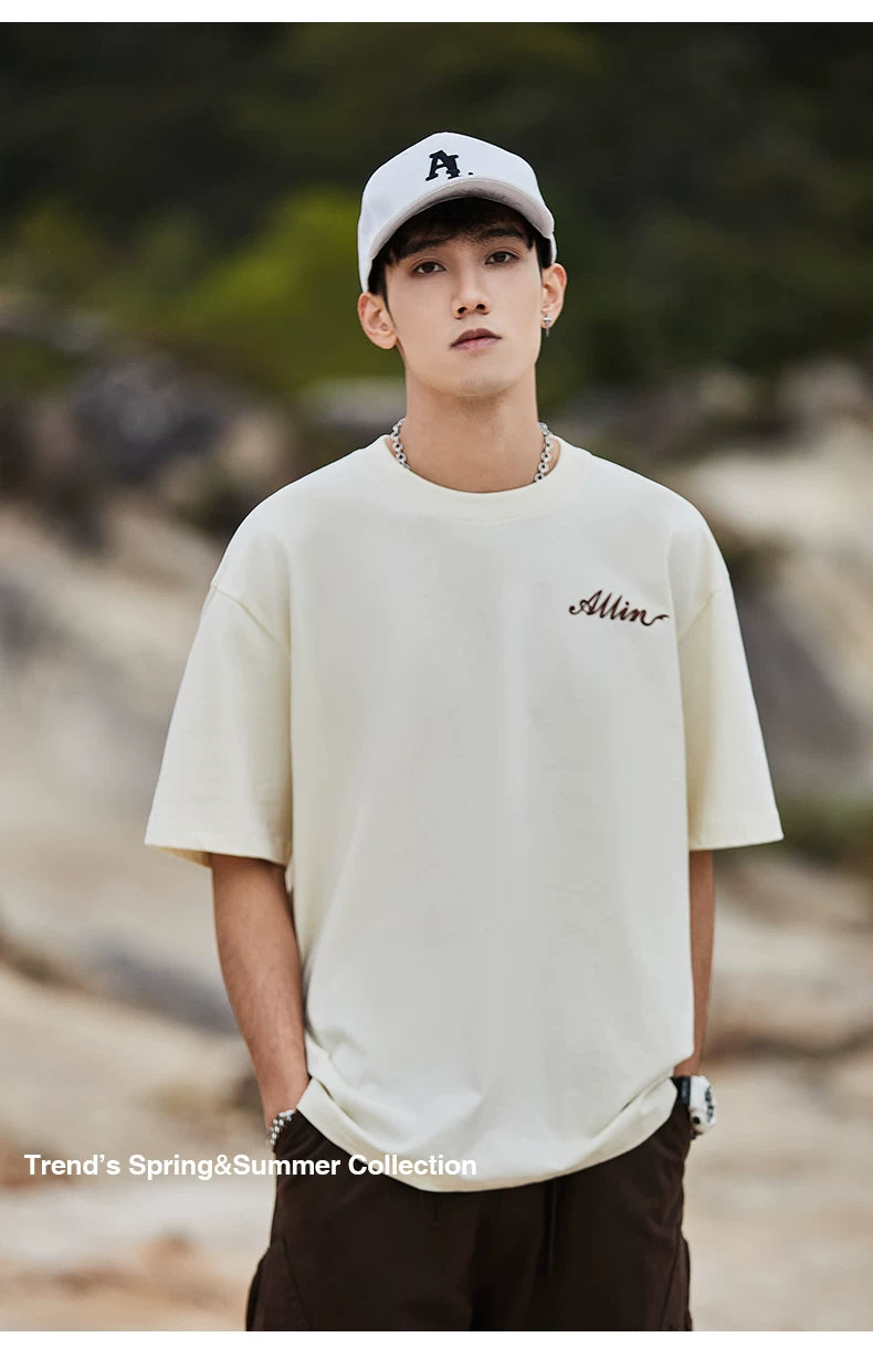 Heritage Script Graphic Oversized Tee