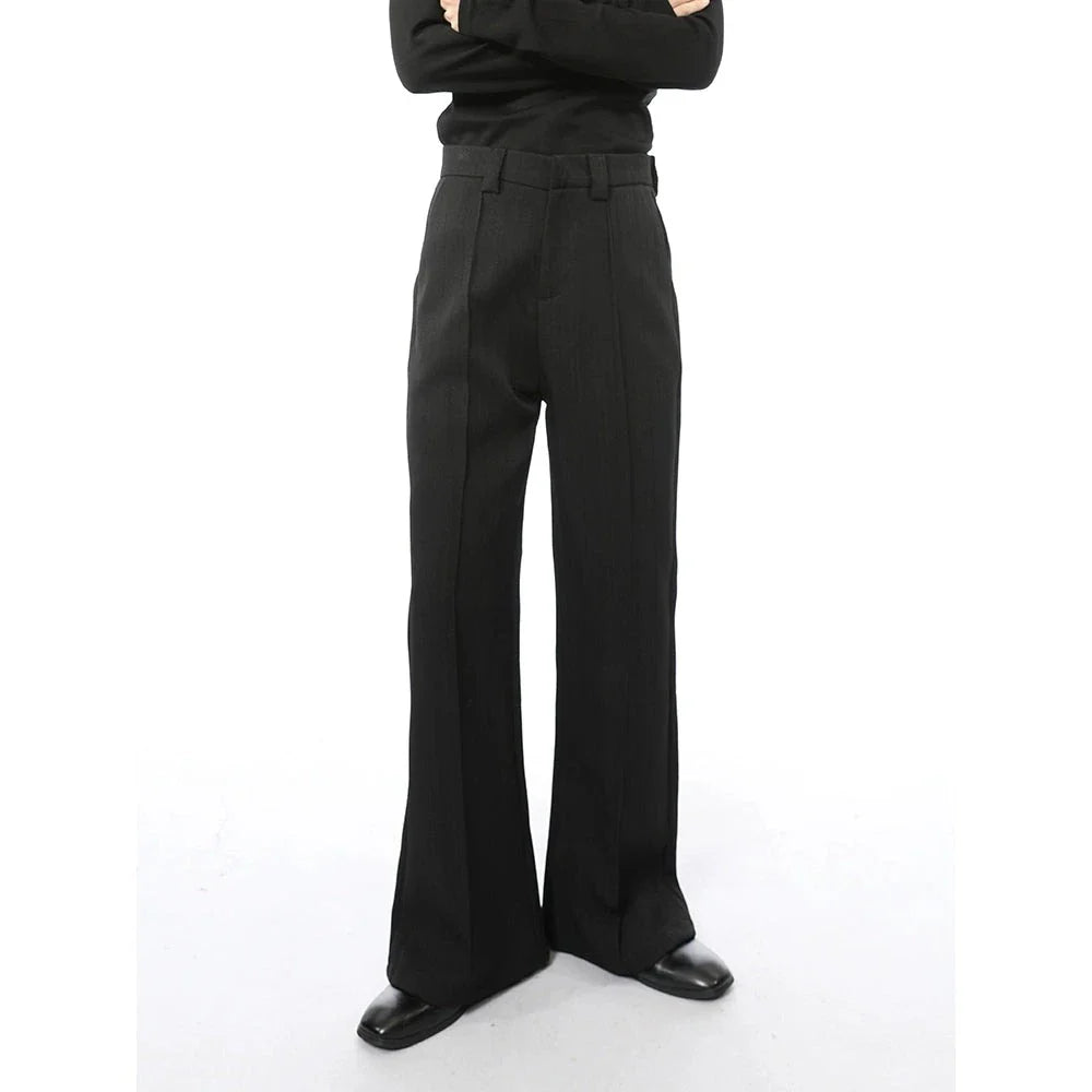 Noir Flare Tailored Trousers