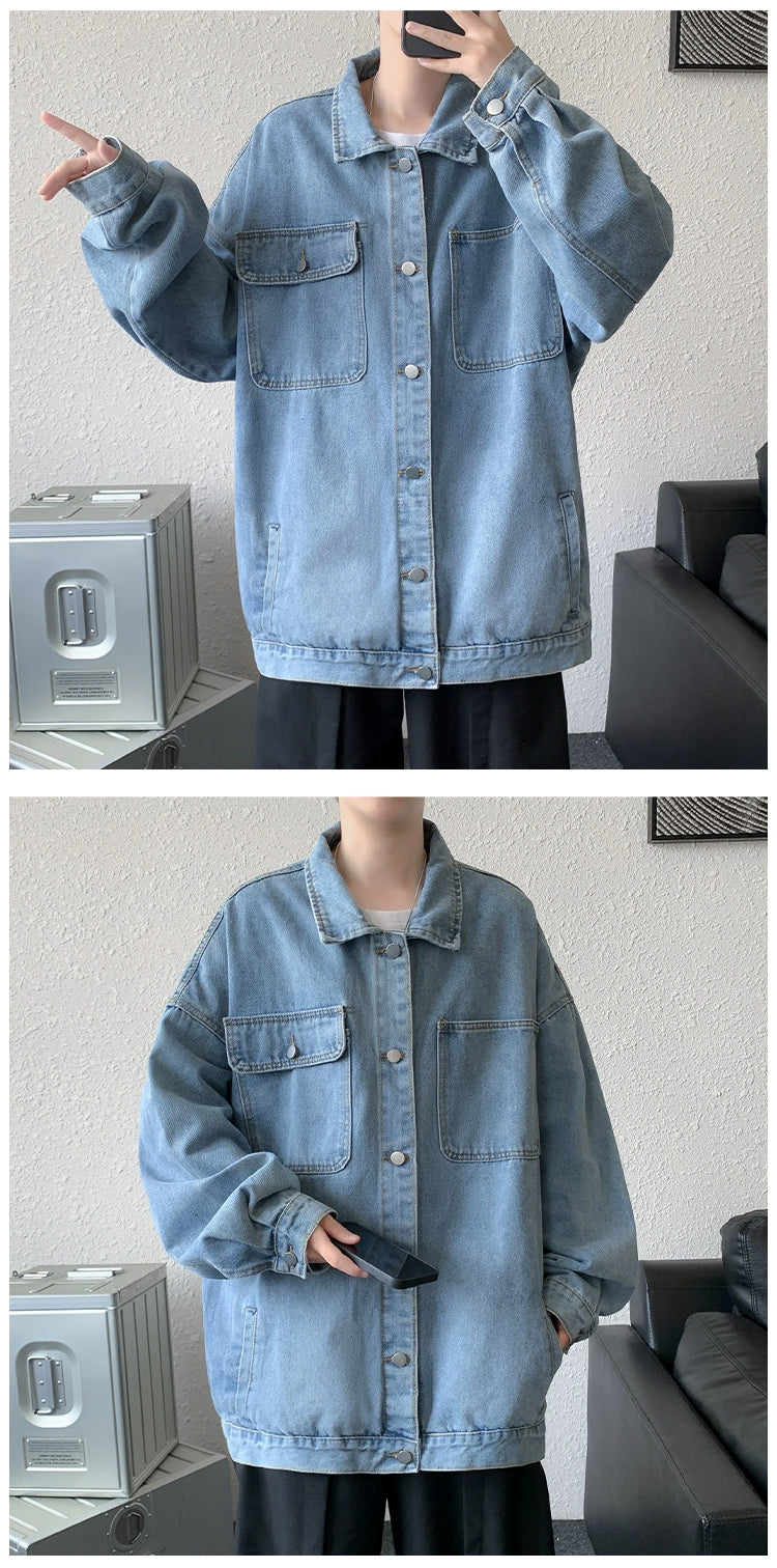 Cargo Denim Jacket