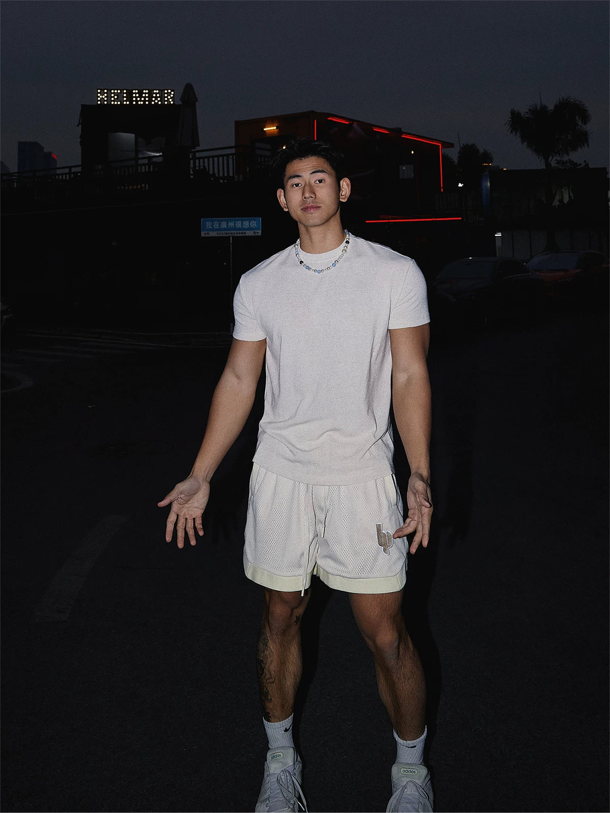Moonlit Minimal Jersey Tee