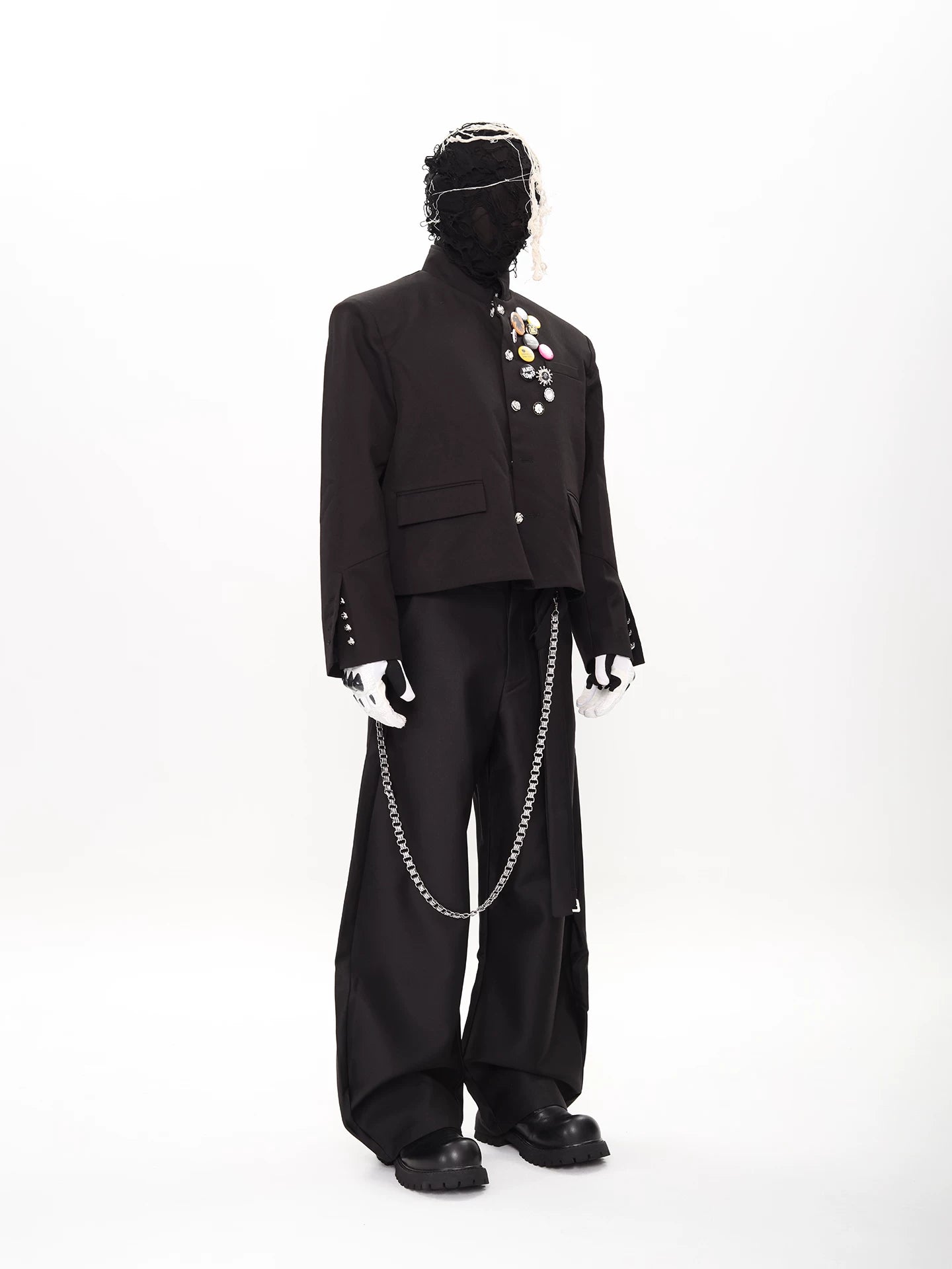 Punk Scholar Badge Blazer