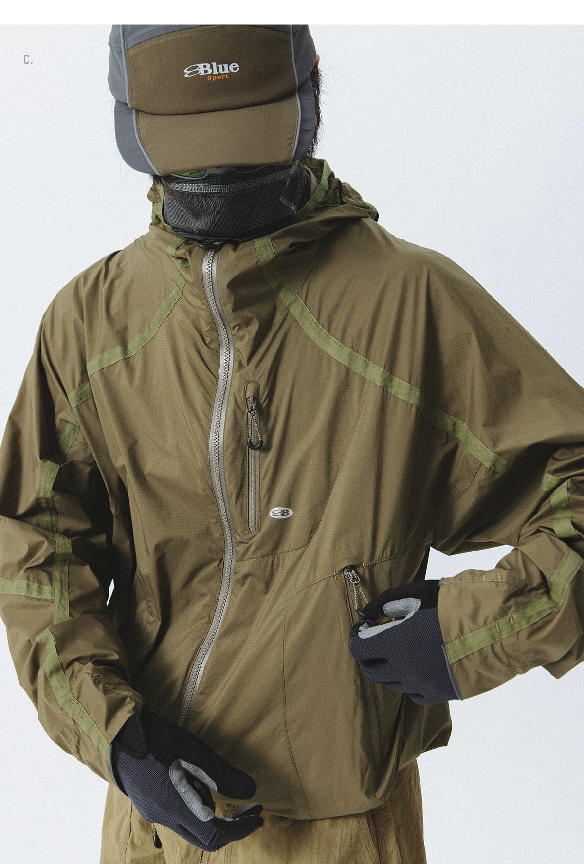 Waterproof Tech Hoodie Jacket