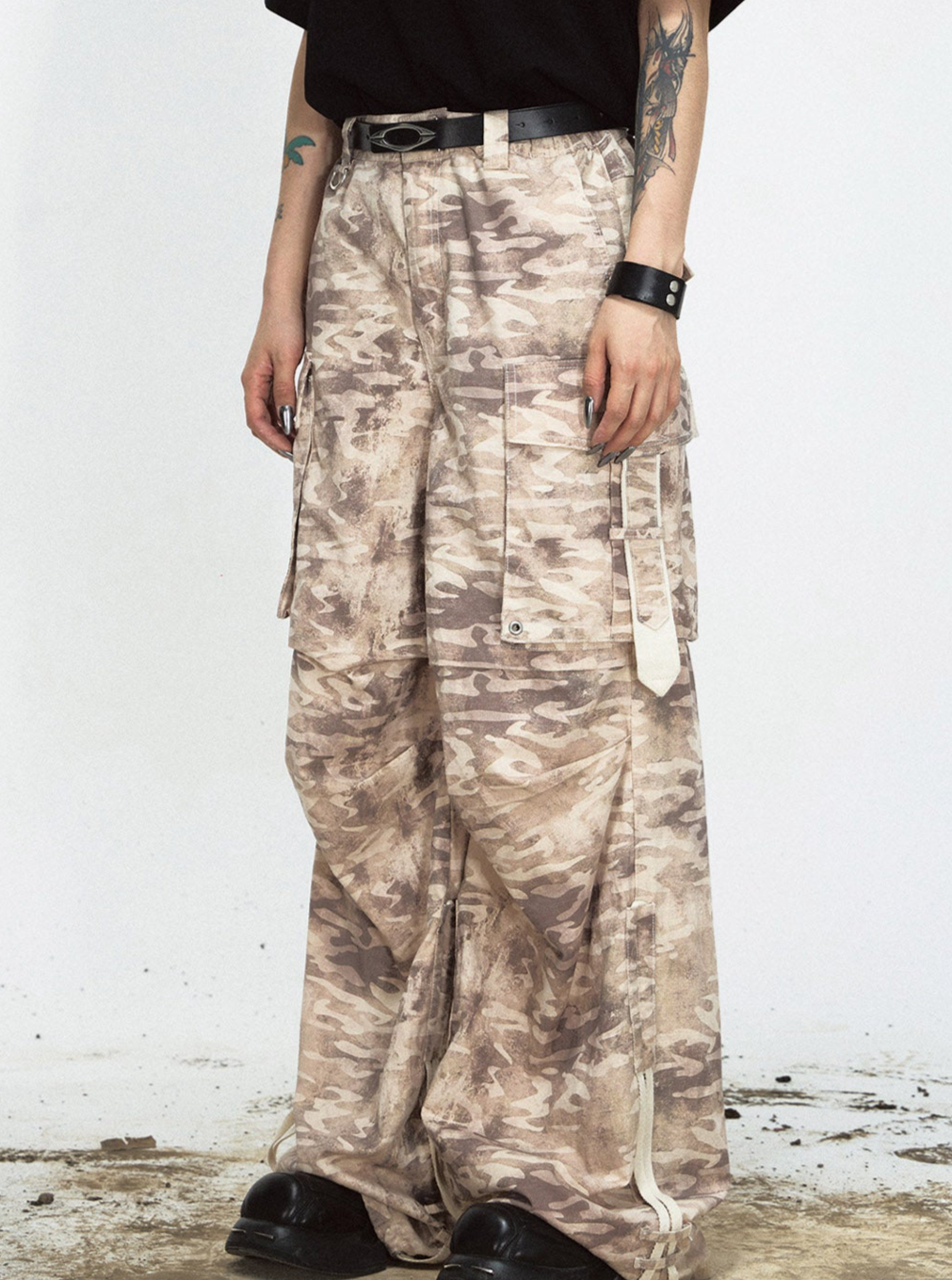 Men's Tie-Dye Drawstring Pants