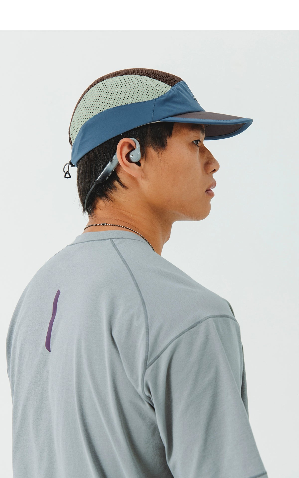 Colorblock Mesh Outdoor Sports Cap