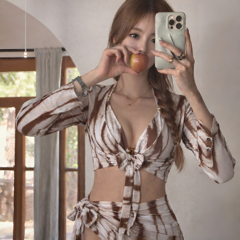 Sunset Drift Tie-Dye Beach Co‑Ord Set
