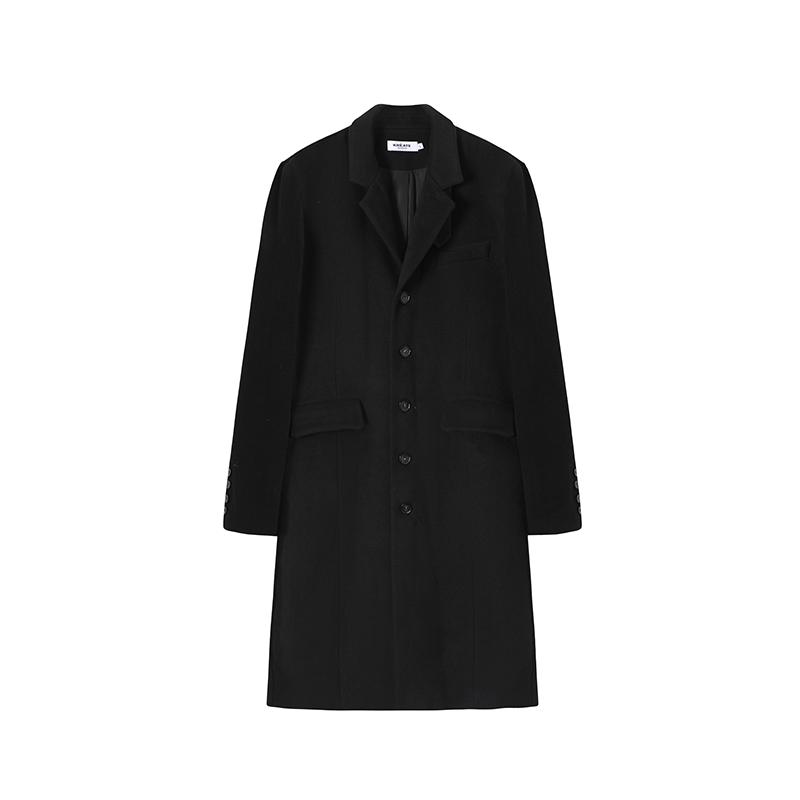 Modern Stand Collar Overcoat