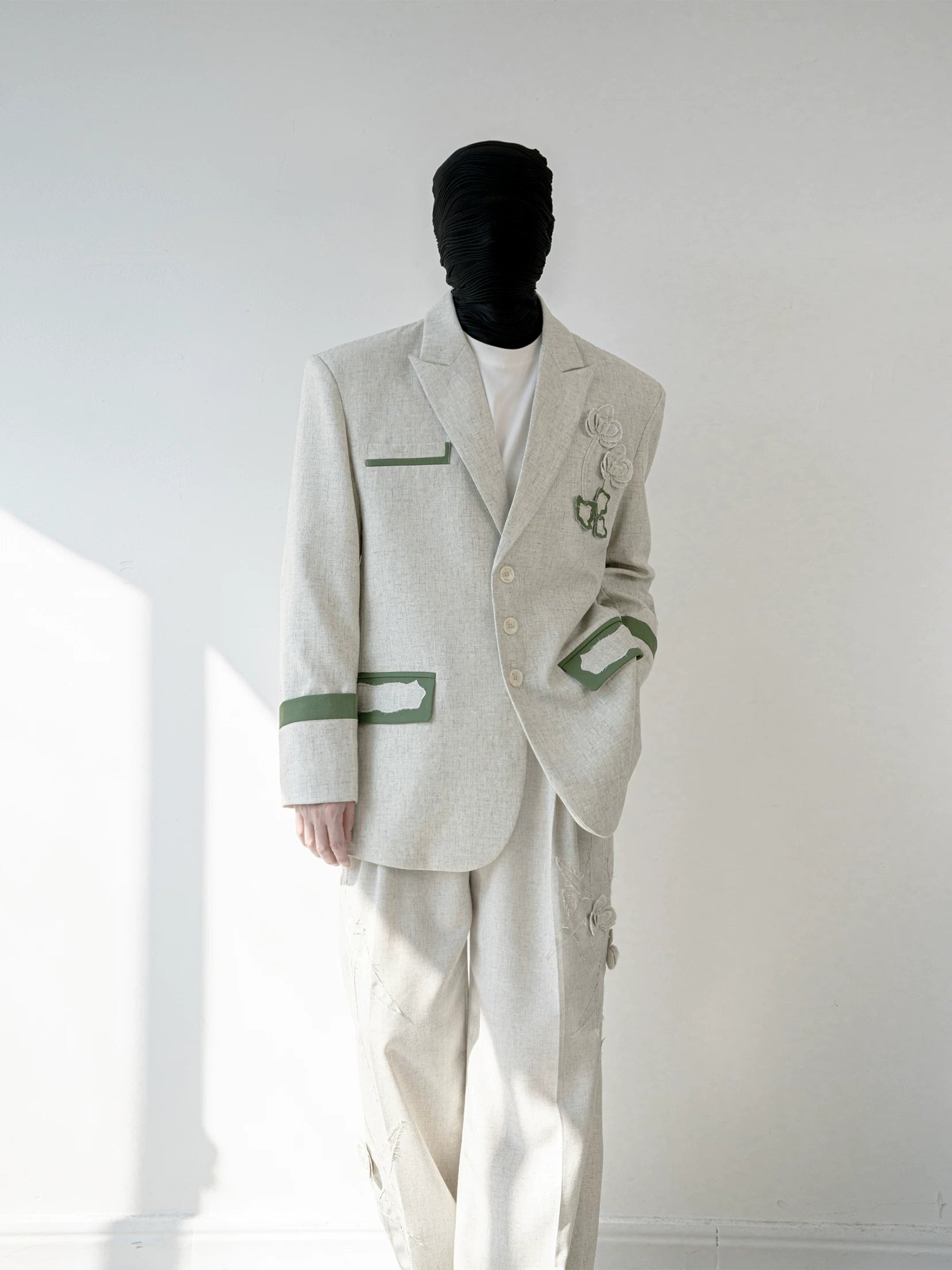 Willow Crest Botanical Trim Blazer