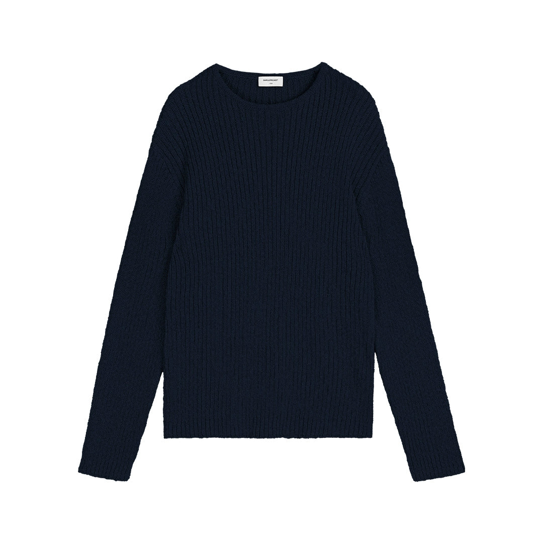 Sunpeach Ribbed Knit Pullover