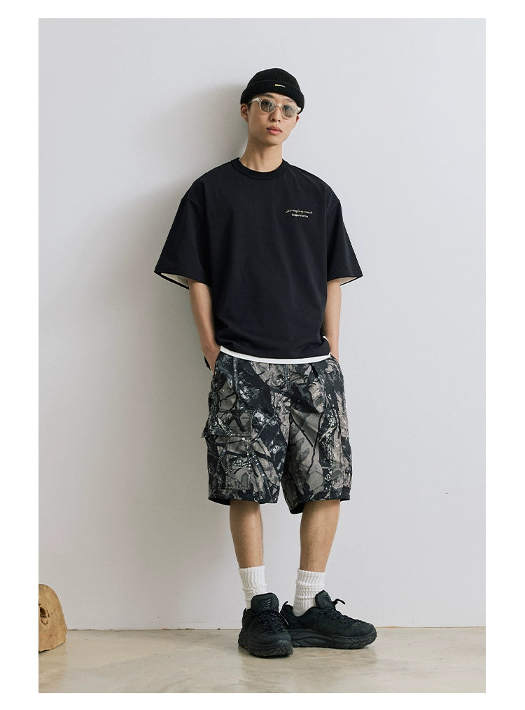 Reversible Camouflage Shorts