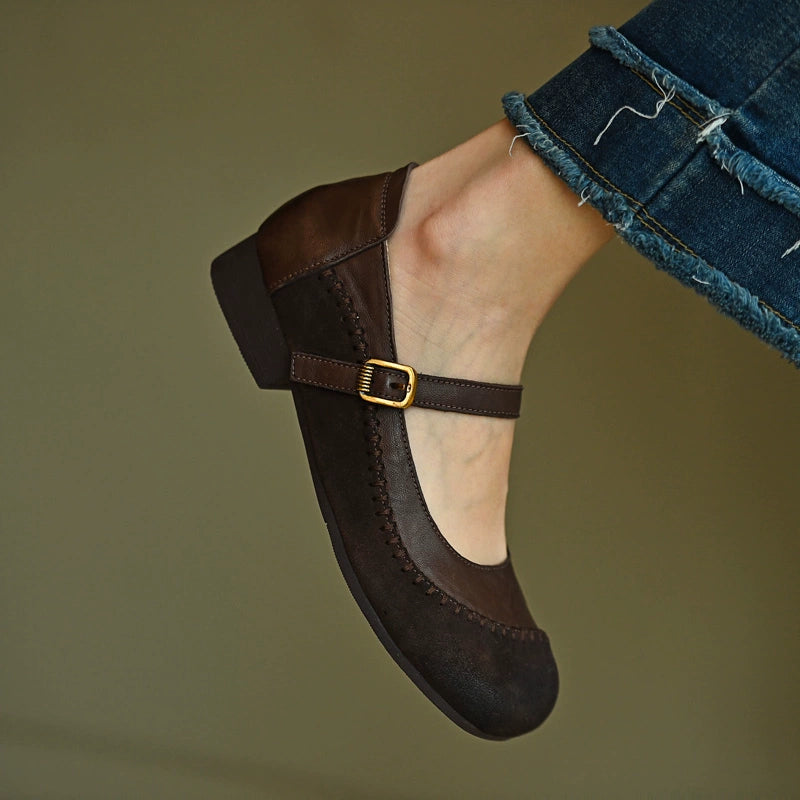 Chestnut Charm Mary Jane Flats