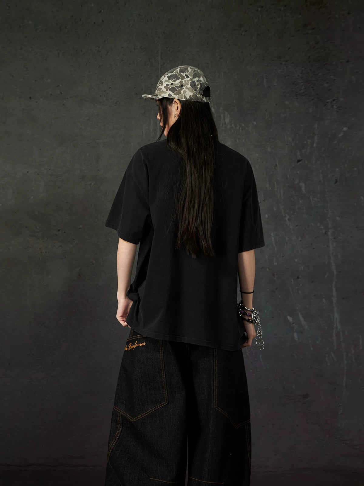 Nebula Varsity Oversize Graphic Tee