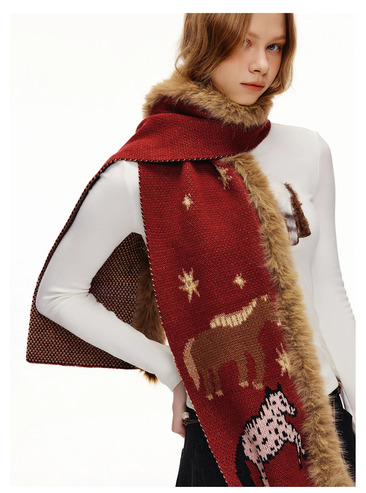 Starlight Pony Meadow Furry Scarf