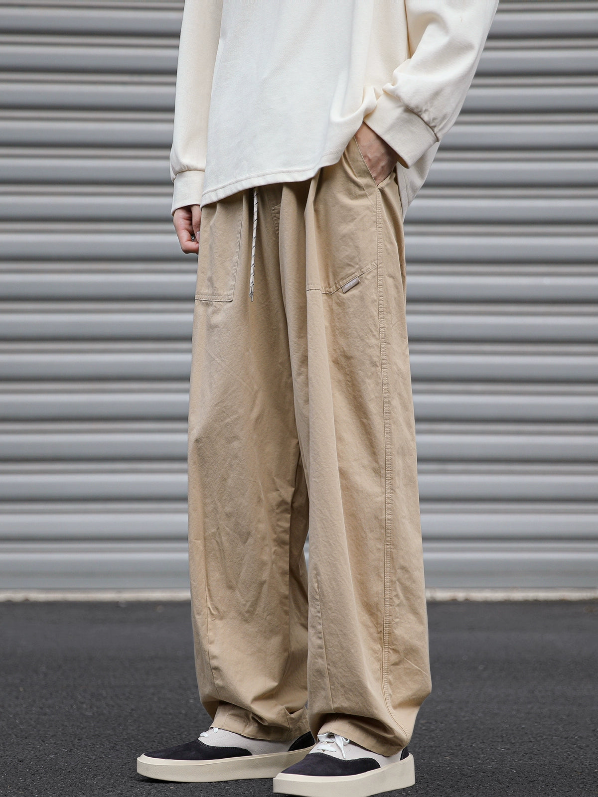 Loose Fit Utility Cargo Pants