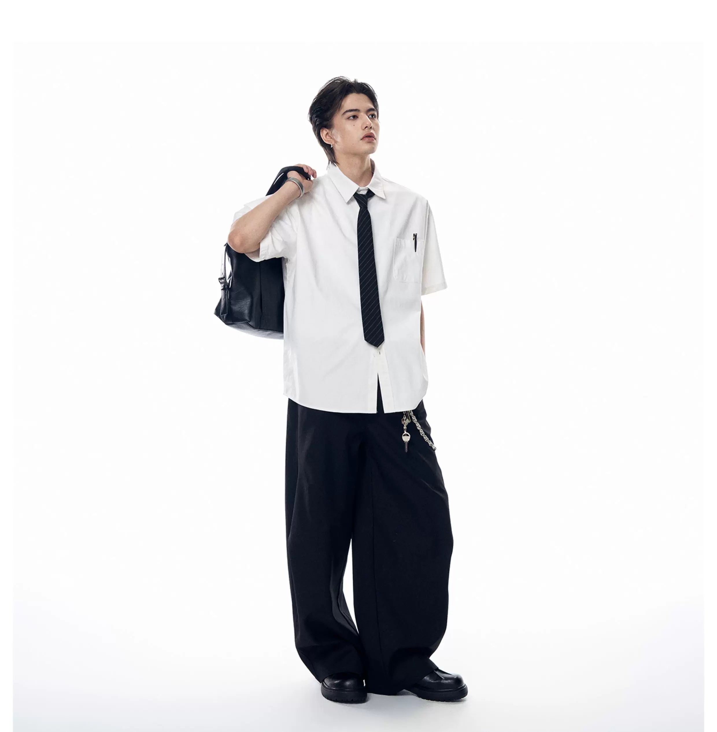 Clean Slate Boxy Short-Sleeve Shirt