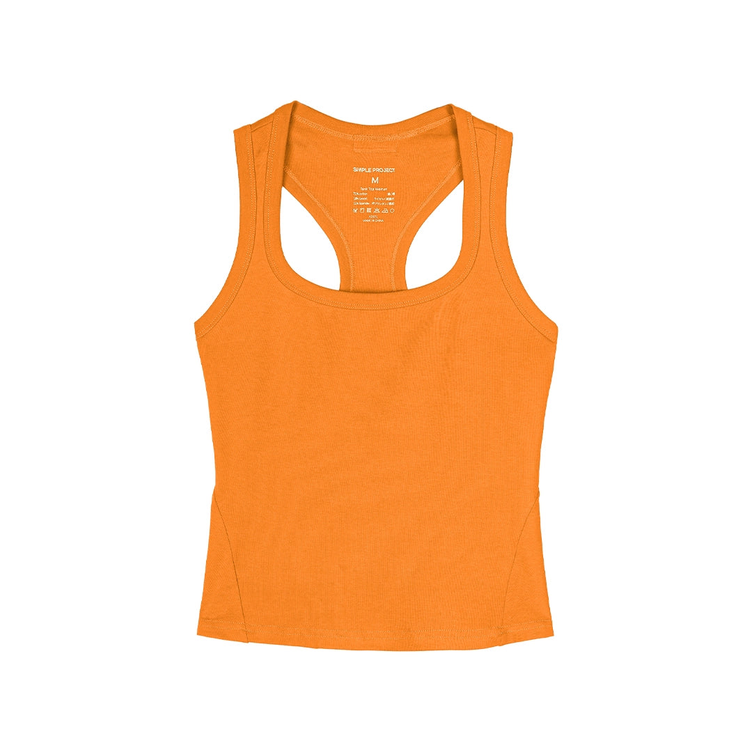 Essential Ribbed Racerback Tank Top