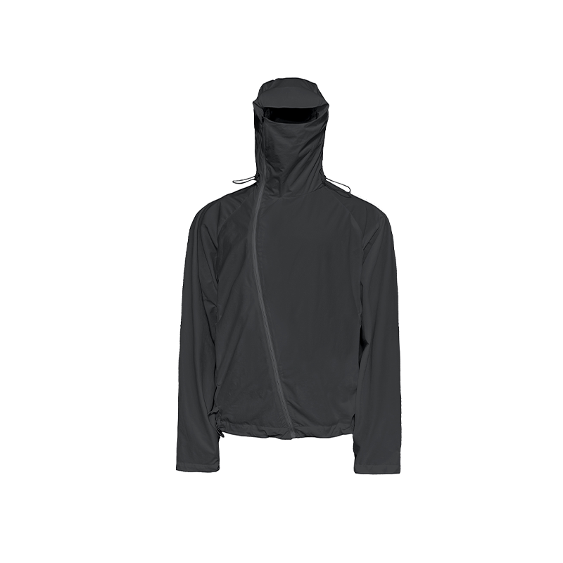Face-Shield Tech Windbreaker Jacket