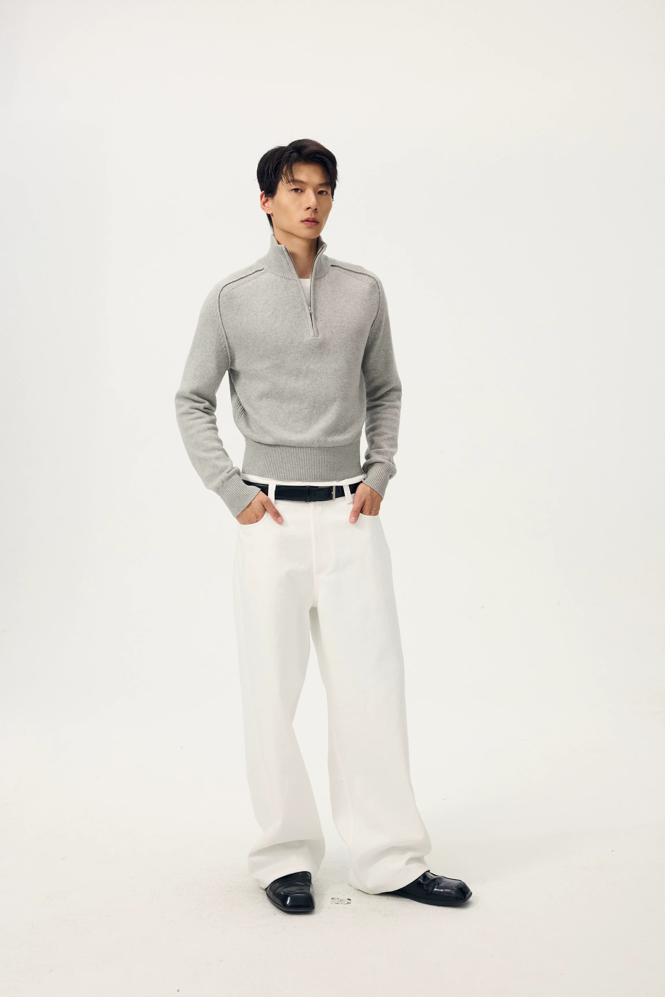 Ivory Poise Wide Trousers