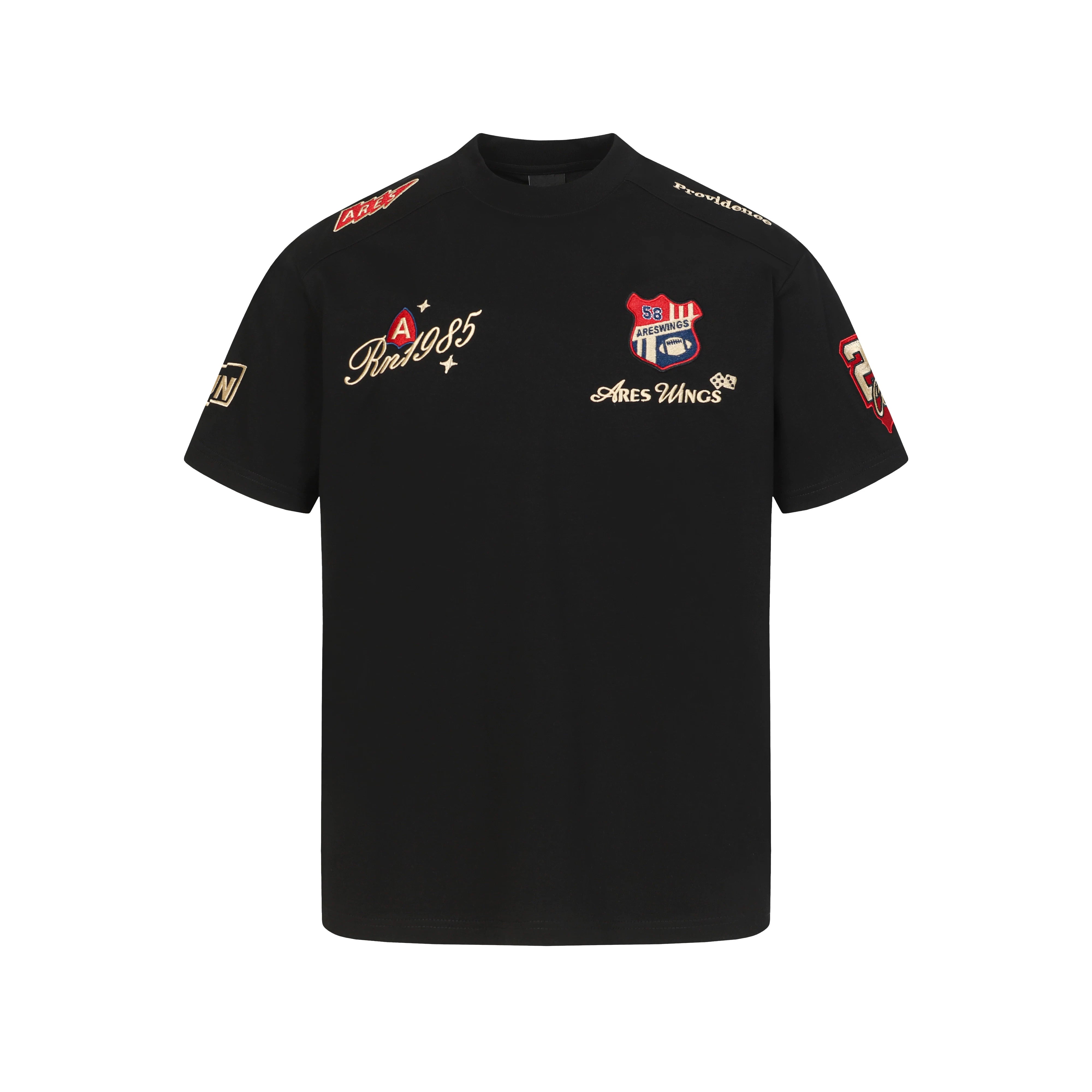 Ares Wings Racing Crest Tee