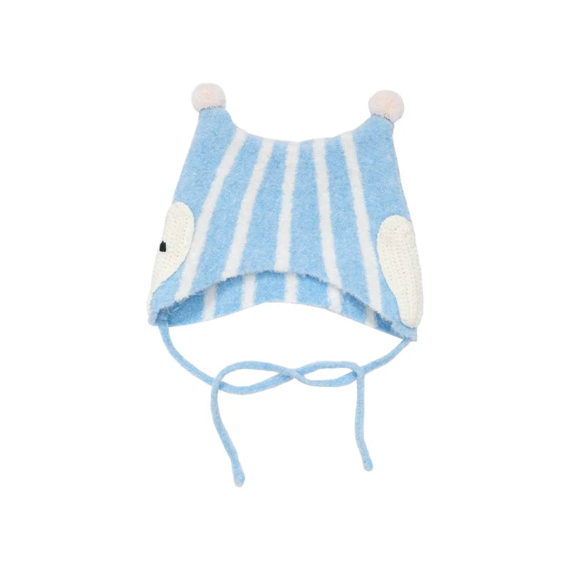 Sweet Cloud Plush Bonnet Hat