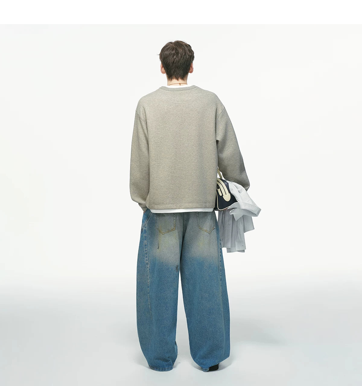 Softlane Layered Crew Sweatshirt