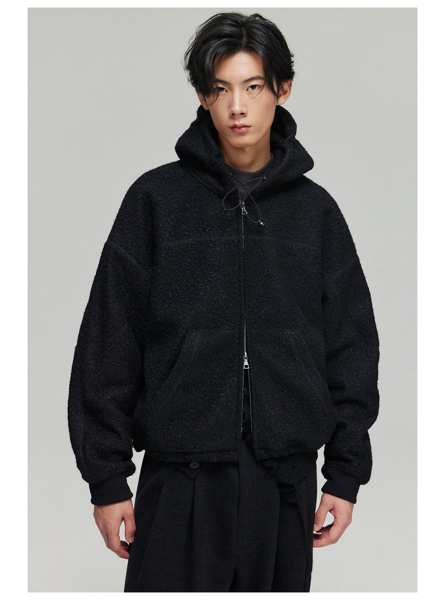 Sherpa Zip-Up Hoodie